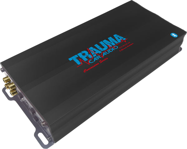 ⚠︎2個口です⚠︎ ジャンク　TOA CAR AMPLIFIER セット ② TRAUMA CAR AUDIO 4ch ab 100W RMS BLUETOOTH CONCUSSION SERIES AMPLIFIER
